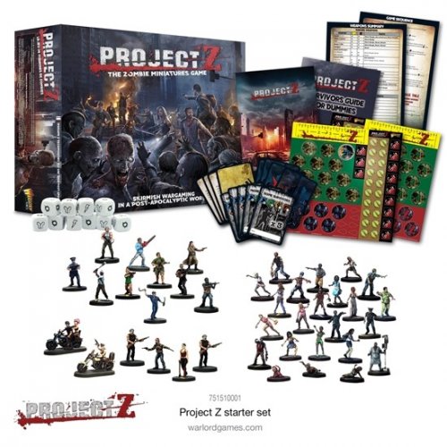 Project Z: The Zombie Miniatures Game - Starter Set