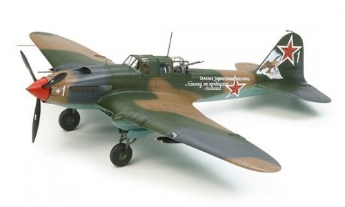 Pienoismalli: Tamiya: Ilyushin IL-2 Shturmovik (1:48)