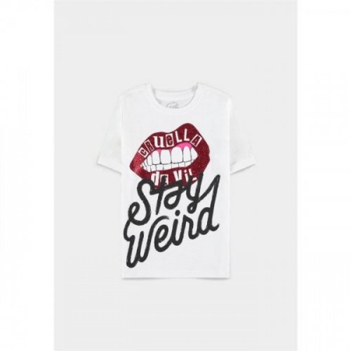 T-Paita: Disney Cruella De Vil - Stay Weird (Kids) (134/140)