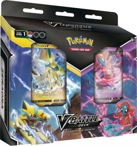 Pokemon TCG: Deoxys V VS Zeraora V Battle Deck Bundle
