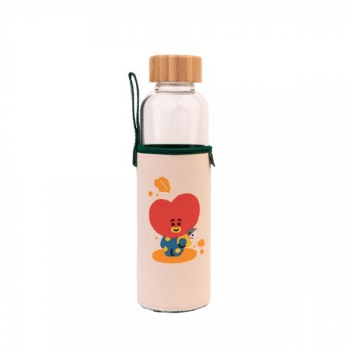 Juomapullo: BT21 - Tata Glass Bottle (500ml)