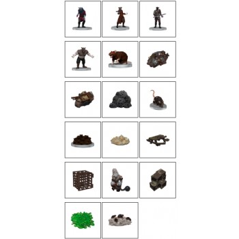 D&d Icons Of The Realms: Adventure In A Box - Wererat Den - En