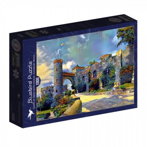 Palapeli: Bluebird Puzzle - Castillo de Santa Cecilia, Guanajuato Mexico (1000)