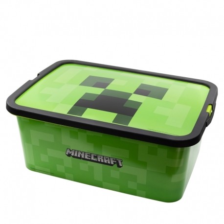 S�ilytyslaatikko: Minecraft - Creeper Storage Box (13L)