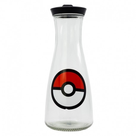 Karahvi: Pokemon - Poke Ball Glass Carafe Bottle (1000ml)