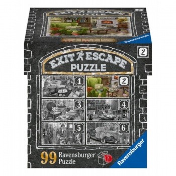 Palapeli: Escape Puzzle - The Living Room (99pcs)