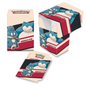 Ultra Pro: Full View Deck Box - Snorlax & Munchlax