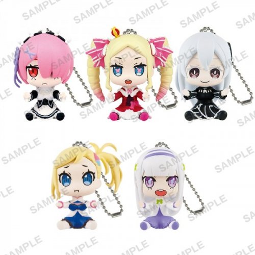 Avaimenper�: Re:Zero 3D Keychain (Satunnainen)