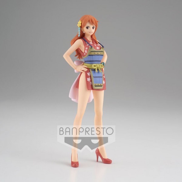 Figuuri: One Piece DXF The Grandline Lady - Nami Wanokuni (16cm)