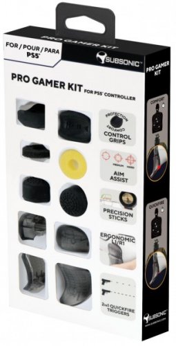 Subsonic: PS5 Pro Gamer Kit Ohjaimen Tarvikepakkaus