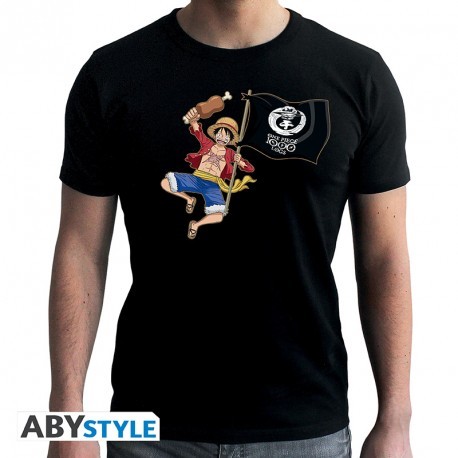 T-Paita: One Piece - Luffy 1000 Logs (S)