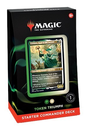 Magic the Gathering: Evergreen Starter Commander Deck 2022 (Token Triumph)