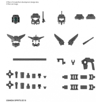 Gunpla: 30mm Option Parts Set 6 (Heads A) (1:144)