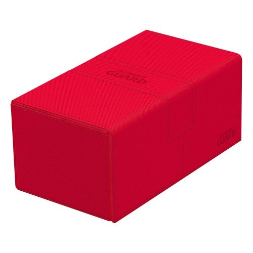 Ultimate Guard: Twin Flip'n'Tray Xenoskin Monocolor Red (200+)