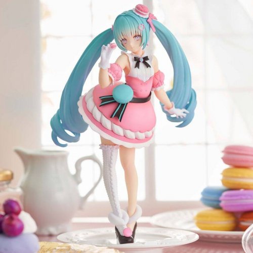 Figu: Hatsune Miku Exceed Creative Sweets Macaroon (21cm)
