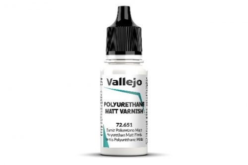 Maali: 72.651 Polyurethane matt varnish 18ml