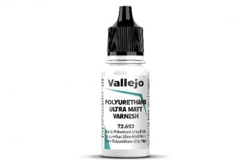 Maali: 72653  Polyurethane ultra matt varnish 18ml