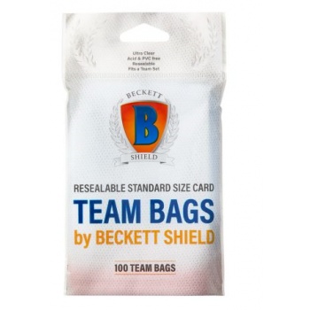 Korttisuoja: Beckett Shield Team Bags (100 Sleeves)
