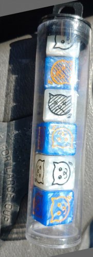 Noppasetti: Cats of Catthulhu D6 Dice Six Pack