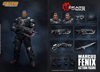 Figu: Gears Of Wars - Marcus Fenix (16cm)