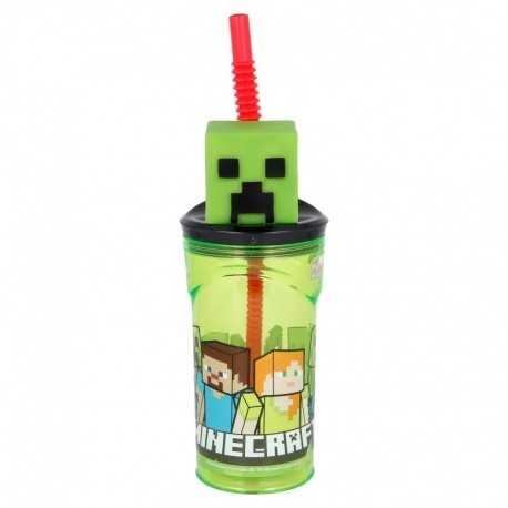 Muki: Minecraft - Creeper 3D Tumbler (360ml)