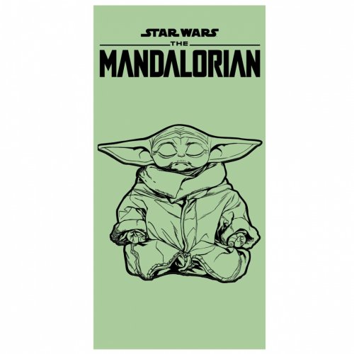 Pyyhe: Star Wars Mandalorian - Cotton Beach Towel