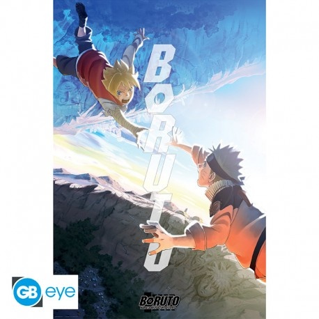 Juliste: Boruto - Boruto & Naruto (91.5x61cm)