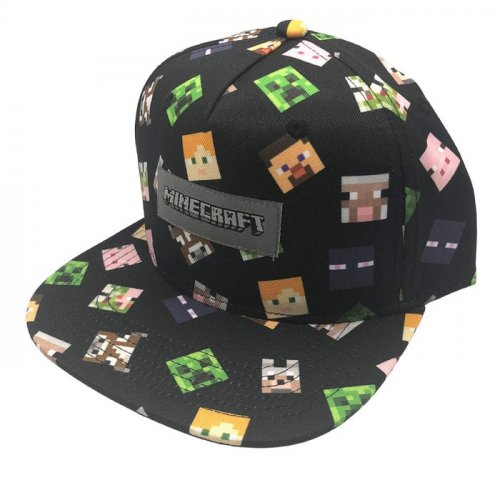 Lippis: Minecraft - AOP Snapback (Lasten)