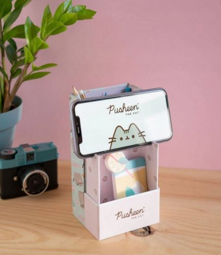 Kyn�teline: Pusheen - Foodie Collection Pen And Phone Holder