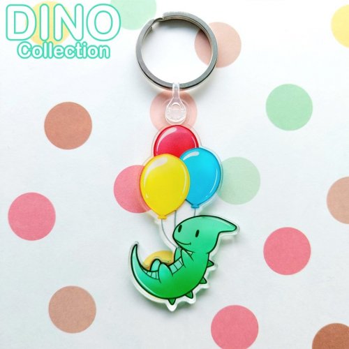 Avaimenper�: Dino Collection Dino Balloons (5cm) (Niramuchu)