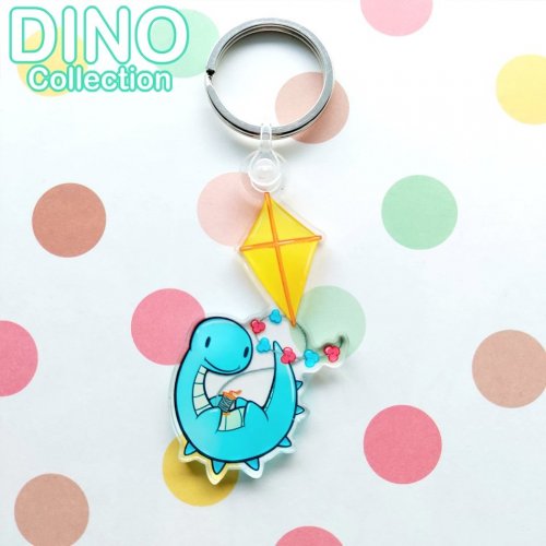 Avaimenper�: Dino Collection Dino Kite (5cm) (Niramuchu)