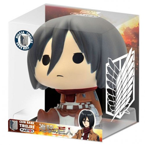 S��st�lipas: Attack On Titan - Chibi Mikasa (16cm)