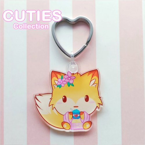 Avaimenper�: Cuties Matsuri Fox (5.5cm) (Niramuchu)