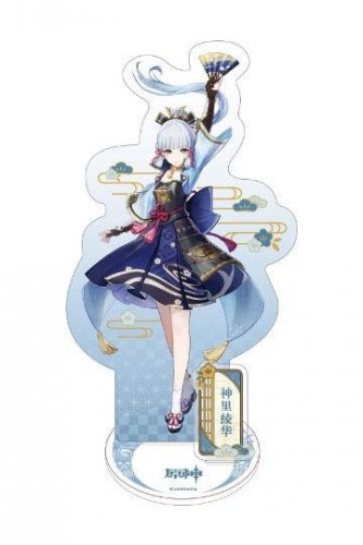 Figuuri: Genshin Impact Inazuma Theme Acrylic Figure - Kamisato Ayaka (14cm)