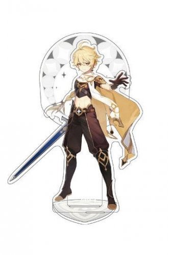 Figuuri: Genshin Impact Traveler Theme Acrylic Figure - Aether (14cm)