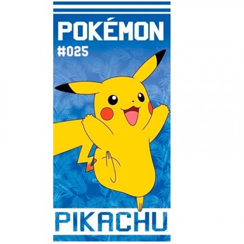 Pyyhe: Pokemon - Pikachu Beach Towel (Cotton, 140x70cm)