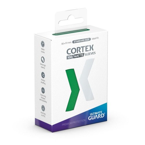 Ultimate Guard: Cortex Sleeves Standard Size Matte Green (100)