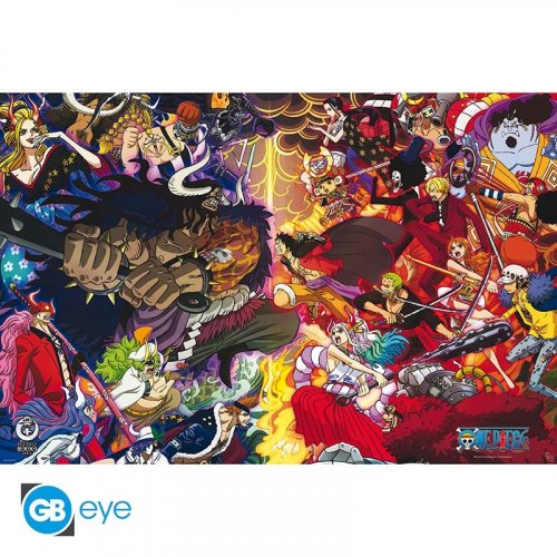 Juliste: One Piece - 1000 Logs Final Fight (91.5x61cm)