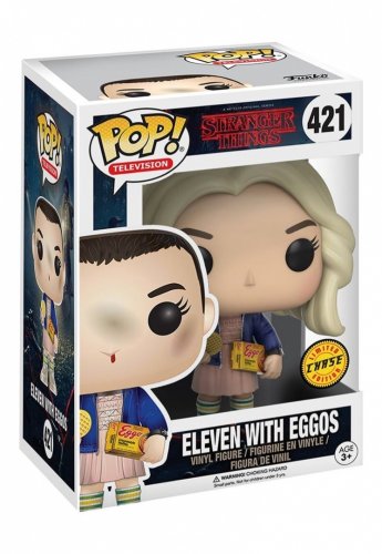 Funko Pop Vinyl!: Stranger Things - Eleven with Eggos (Chase)