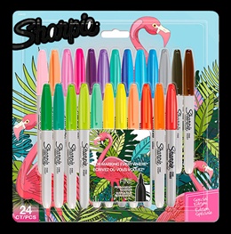 Sharpie: Flamingo Permanent Marker Set (24kpl)