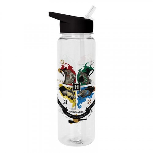 Juomapullo: Harry Potter - Crest Plastic Water Bottle (540ml)
