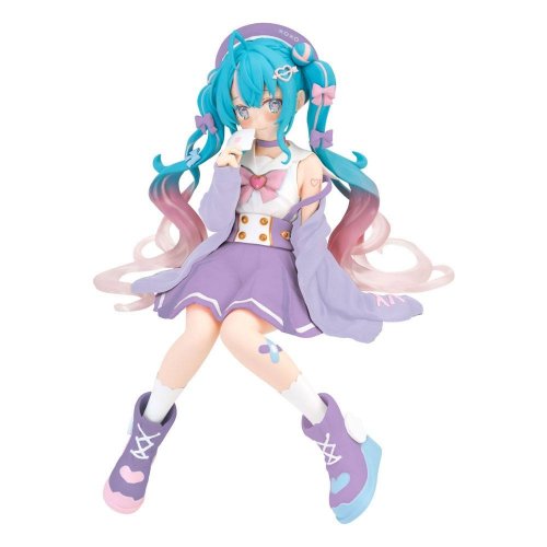 Figu: Hatsune Miku Noodle Stopper - Love Sailor Purple Ver. 13cm