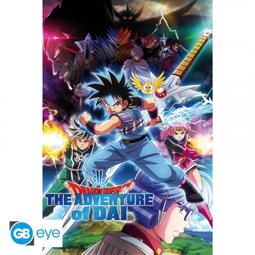 Juliste: Dragon Quest - Dai Vs Dark Army (91.5x61cm)
