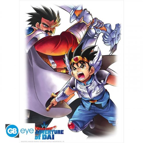 Juliste: Dragon Quest - Dai & Baran (52x38cm)
