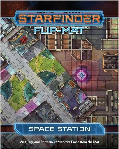Starfinder Flip-mat: Space Station