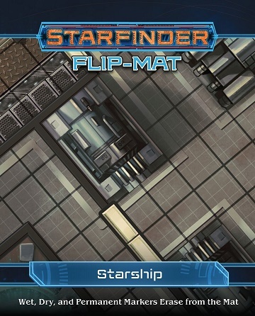 Starfinder Flip-mat: Starship