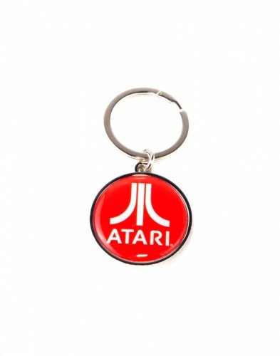 Avaimenper�: Atari - Logo on Red (Metal)