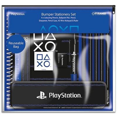 Kirjoitustarvikesetti: Playstation - Bumper Stationery Set