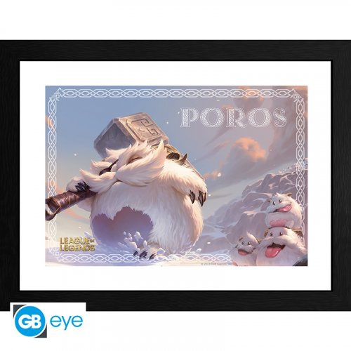 Taulu: League Of Legends - Poro (30x40)