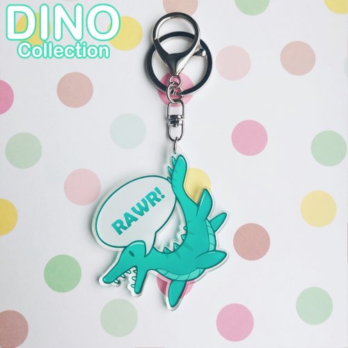 Avaimenper�: Dino Collection Rawr Bag Charm (6cm) (Niramuchu)